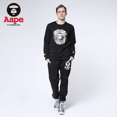 AAPE迷彩加絨衛(wèi)衣 秋冬潮流風(fēng)向標(biāo)，解鎖情侶穿搭新范式